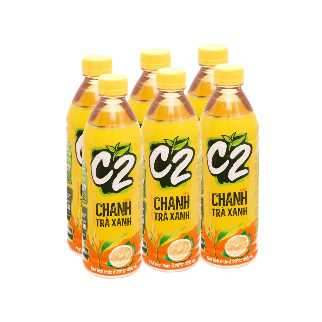 C2 Tea Juice Drink Bottle 455ml Lemon Green Tea x24 – Parallel Trading VN